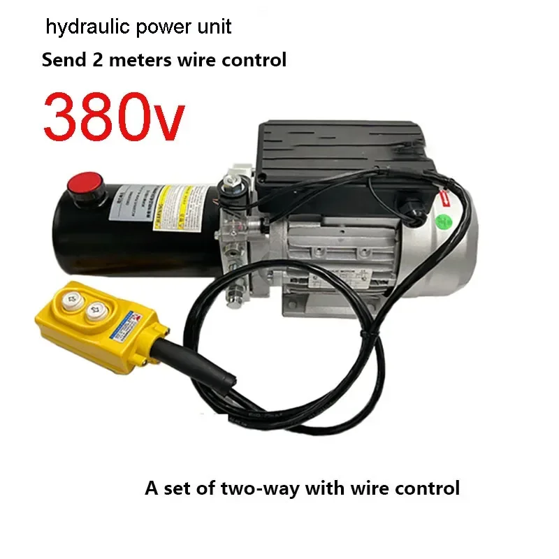 Power Tools AC Set Of Two-way Hydraulic Power Unit AC380V/220V Hydraulic Station Hydraulic Lift Pump Station Assembly