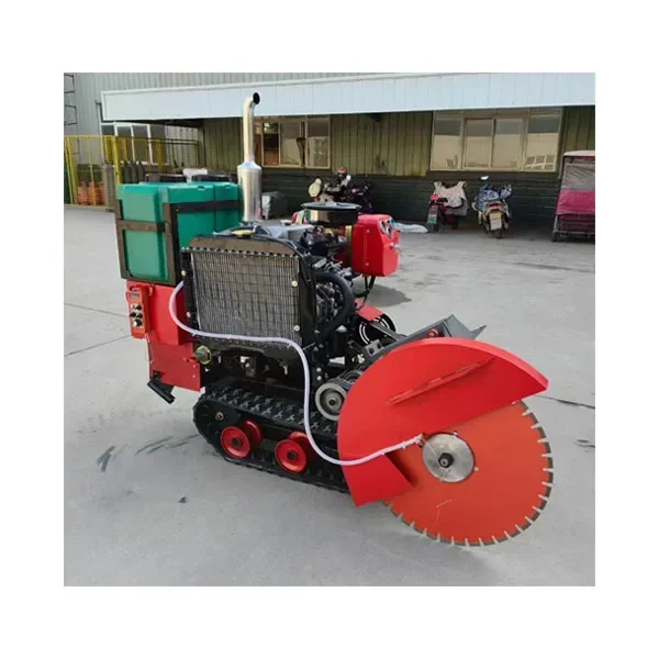 Industrial 800Mm Disc Grooving Frame Concrete Floor Cutting Machine Type  Crawler Road Cutter Machinery Price