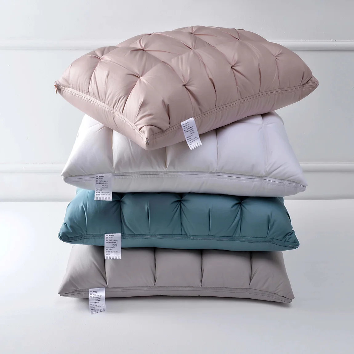 

# Hot High-grade Down Cotton Ice Silk Hilton Hotel Home Rectangular Soft And Comfortable Sleeping Pillow King And Queen Size