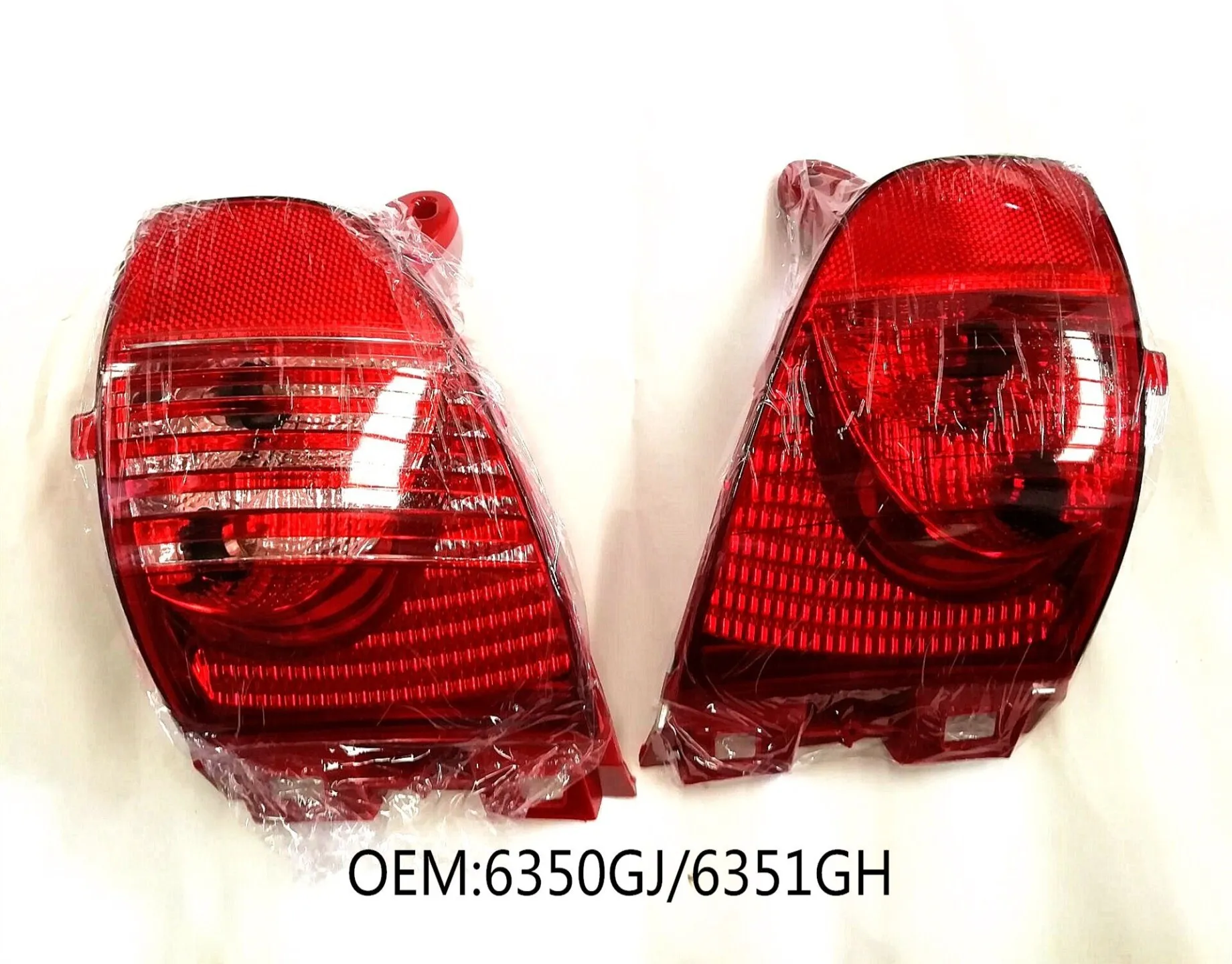 1Pc for Peugeot 2008 308CC rear fog lamp 6350GJ 6351GH