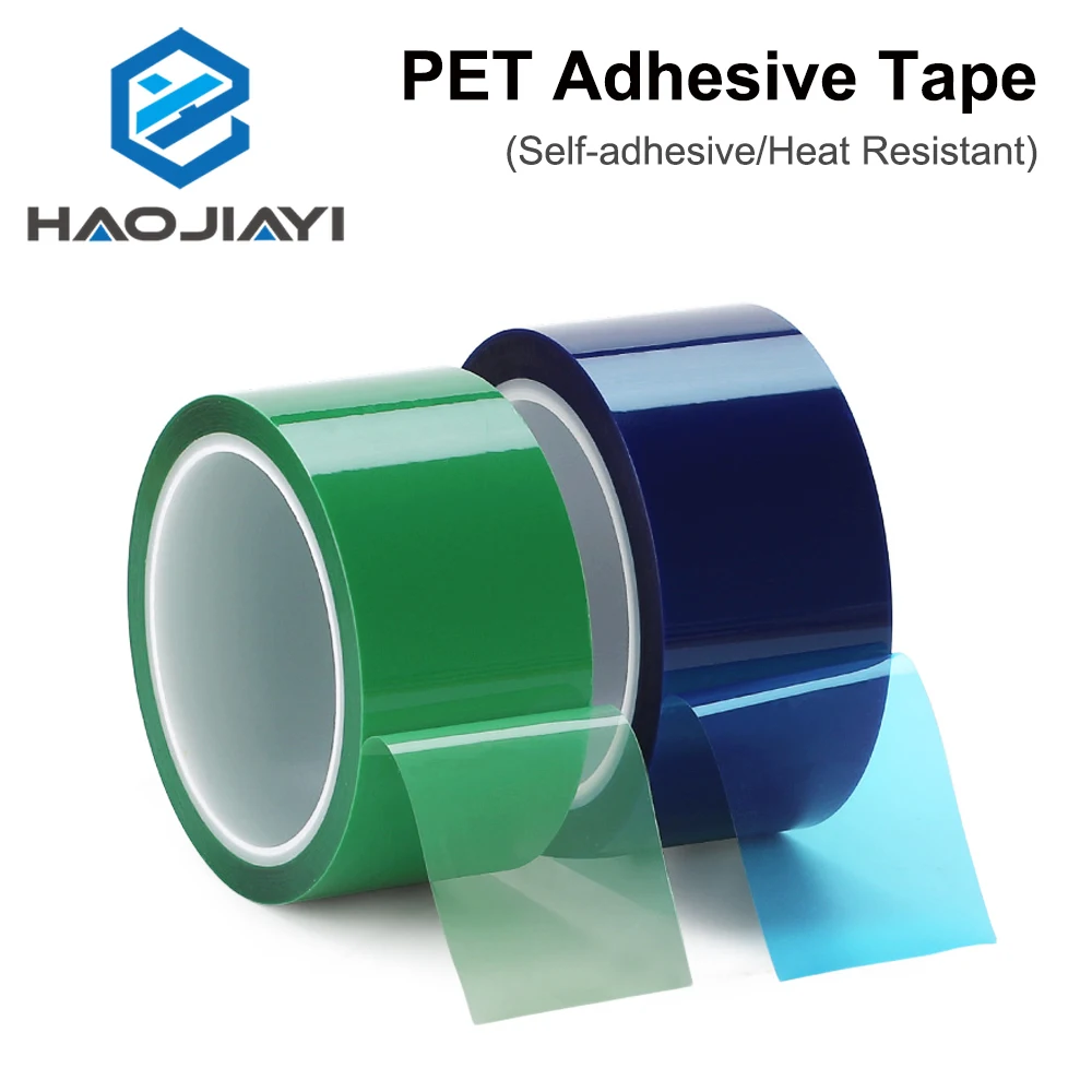 HAOJIAYI PET Adhesive Tape for Laser Lens Protective Lithium Battery Dust Off Dust-Proof Heat Resistant Insulation Protection