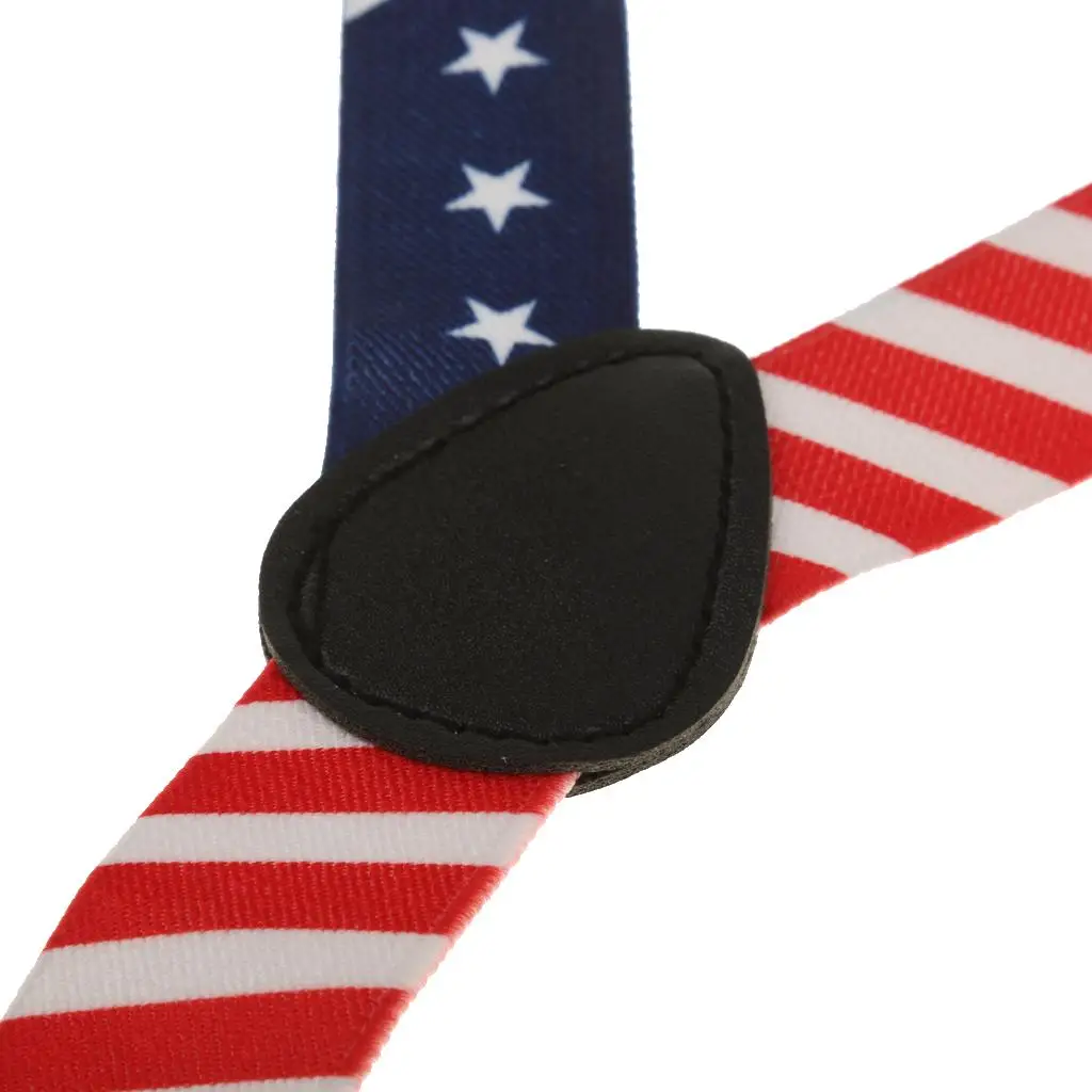 Unisex Suspenders for Children Customizable Union Jack Pattern Kid Suspenders Webbing Galluse Baby Wear