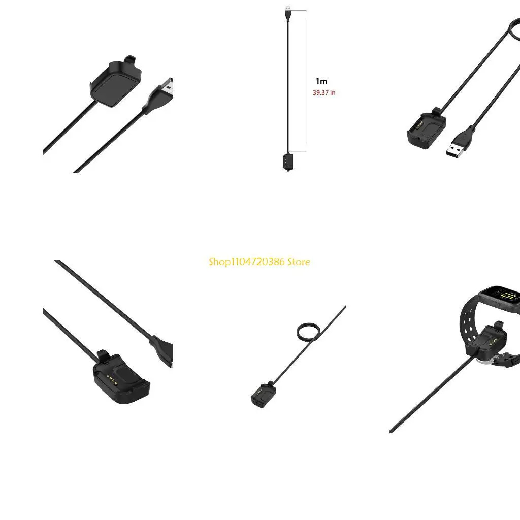 

K0EA USB-кабель для быстрой зарядки длиной 1 м/3,3 фута для спортивных часов YAMAY SW020 ID205