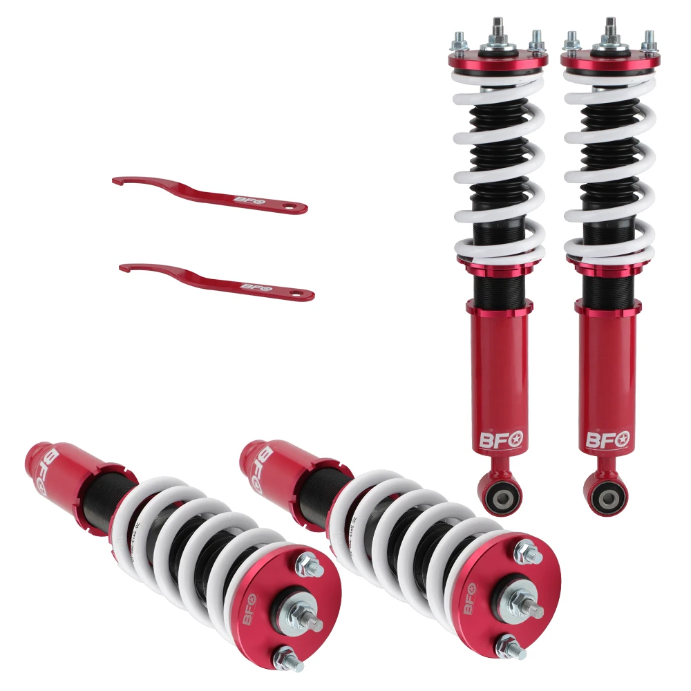 Coilover Suspension Kit For Honda CR-V CRV RD1–RD3 1996-2001 Coilovers Strut Front and Rear Struts Coil Over Spring Shock