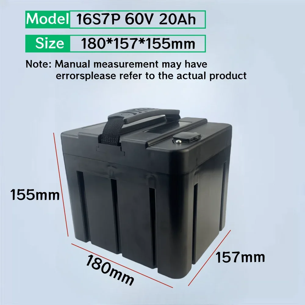 100% brandneue 16 s7p 60v 20000 mah18650 Lithium neue nationale Standard batterie für Elektro fahrzeuge mit großer Kapazität