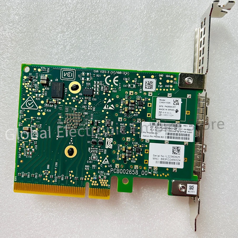 Network Adapter CX631102A P42046-001 P42044-B21