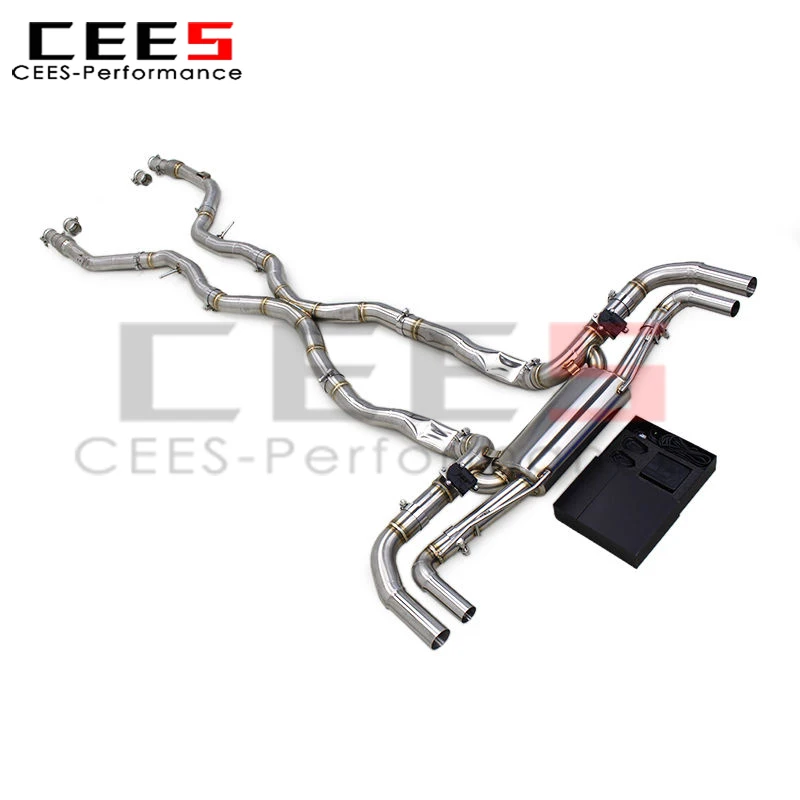 CEES Tuning SUS304 Catback Exhausted System With Remote for Mercedes-Benz GLE580 4.0L 2016-2024