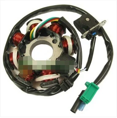 

For Motorcycle Scooter GY6 125 150 for the generator coil of the stator pole DC 8