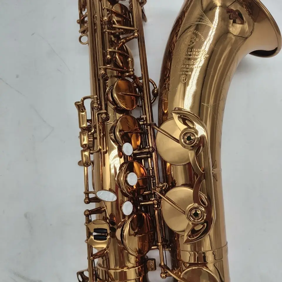 

High-End Saxophone for Wind Instrument, Coffee Gold