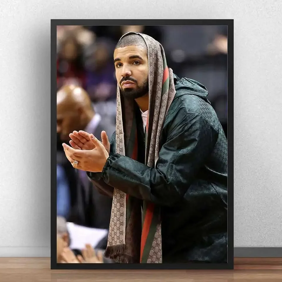 Drake Poster Prints New  Hip Hop Rap Music Album Rapper Star Singer Art Canvas Painting Wall Pictures For Living Room Home Decor