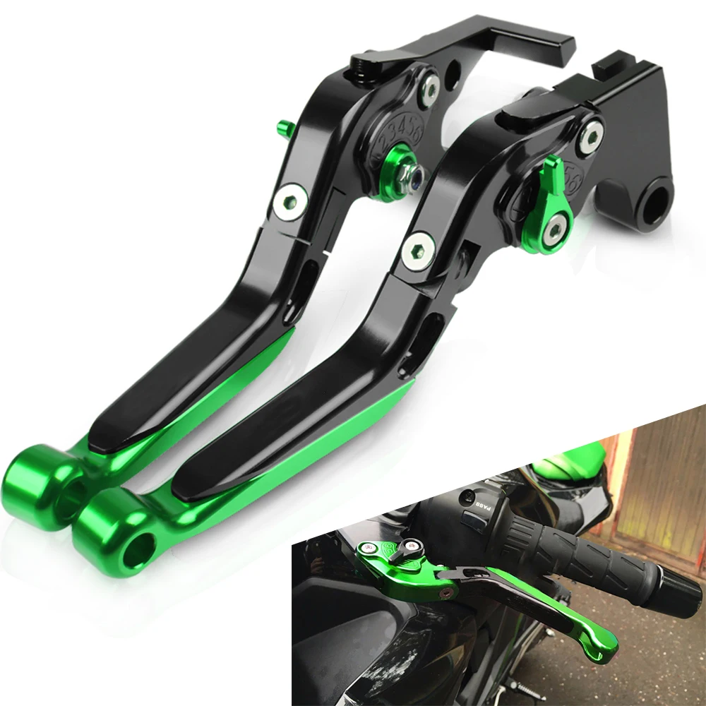 

For Kawasaki Z1000 2003 2004 2005 2006 Motorcycle Accessories Extendable Adjustable Foldable Handle Levers Brake Clutch Z 1000