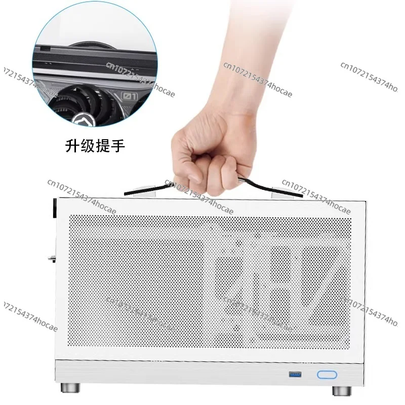 

Case Portable ITX Portable TYPEC/USB mini Desktop Computer Case Mini Desktop S400Pro/S400U3