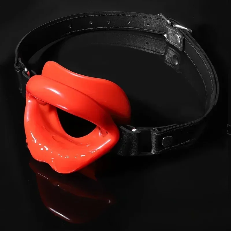 IKOKY Dilatation Ball Sex Toys For Couples Erotic Oral Latex Mouth Plug Safe Latex Adult Games Fetish Bondage Open Mouth