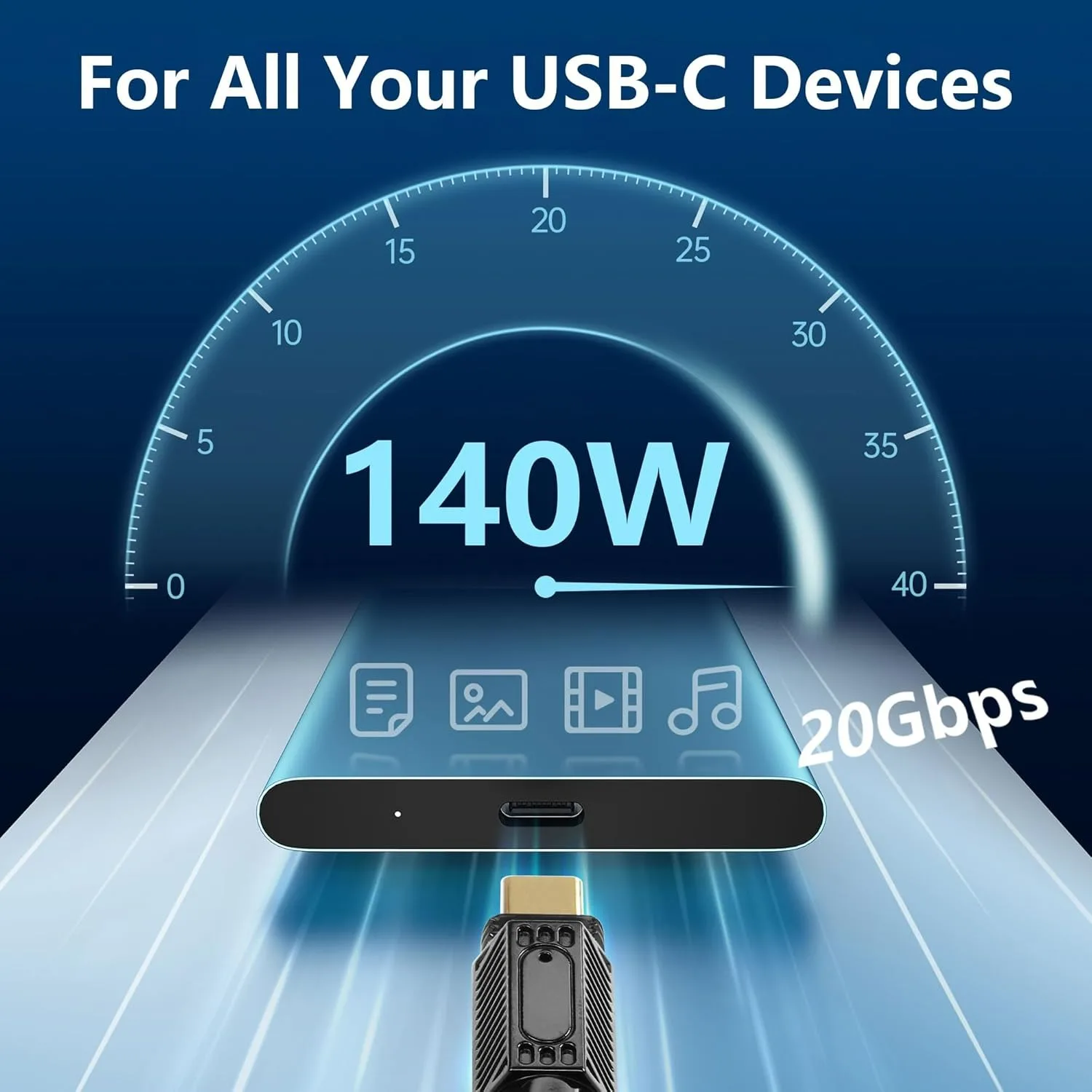 USB C to USB C PD 3.1 Spring Coiled Cable 20Gbps Data Transfer 8K Display 140W 5A Fast Charging Cord for Car Mobile Phone Laptop