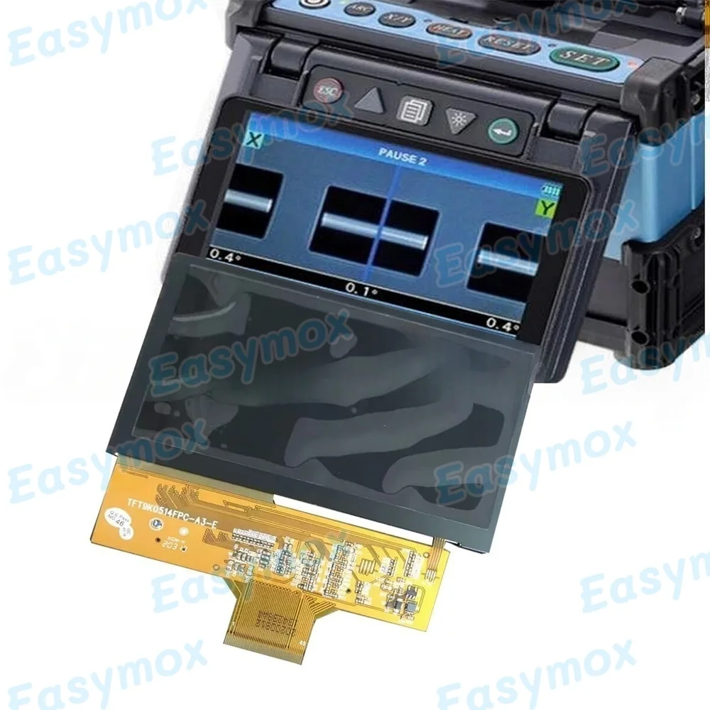 شاشة الكريستال السائل ل فوجيكورا الألياف البصرية الانصهار جهاز الربط FSM-70S FSM-80S FSM-62S FSM-22S FSM-19S 1FSM-9R FSM-70R TFT9K0514FPC-A3-E