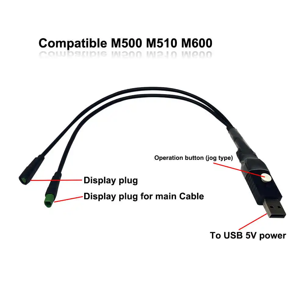 

Bafang central motor programming line CAN protocol motor special speed programming line Wheel diameter programming line