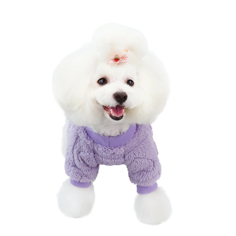 Autumn Winter Warm Dog Clothes for Small Dogs Outdoor Soft Cozy Fleece Jacket Vest Coat Pet Chihuahua Velvet Clothing