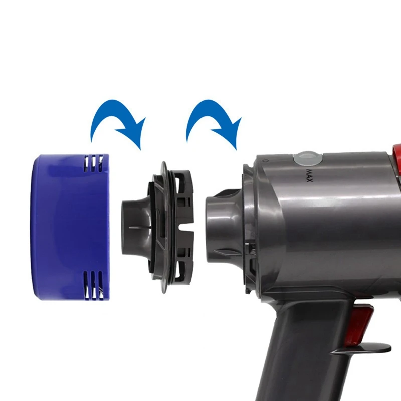 المحرك الغطاء الخلفي Hepa مجموعة مرشح استبدال أجزاء ل دايسون V7 V8 الزناد مكنسة كهربائية لاسلكية اكسسوارات قطع الغيار