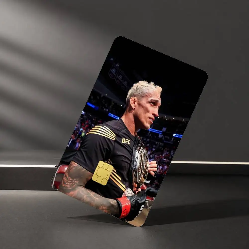 U-Ufc Charles Oliveira Sticker Film Tape Skin for Credit Card Debit Card Waterproof Stickers - view 4