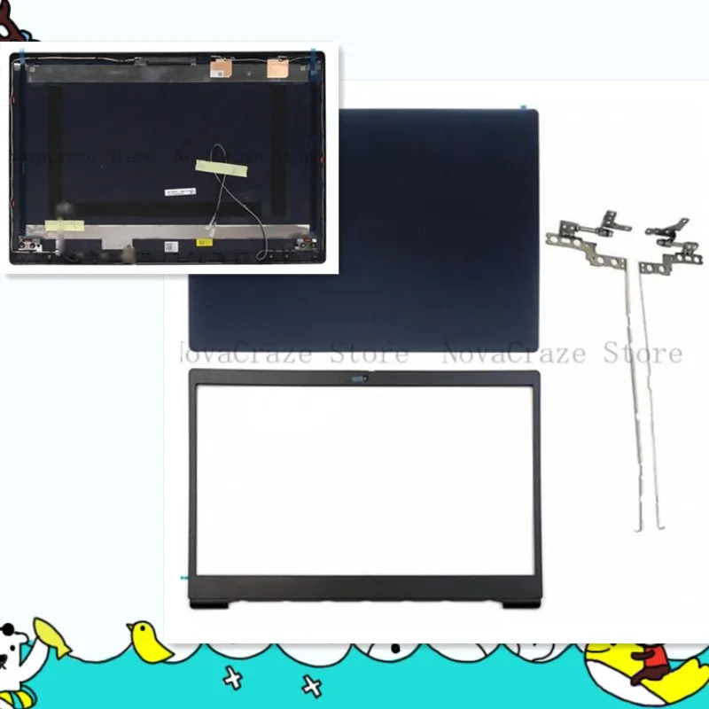 5CB0X57438 New For  IdeaPad 3-15IIL05 3-15ARE05 3-15IML05 LCD Back Cover Bezel Hinges