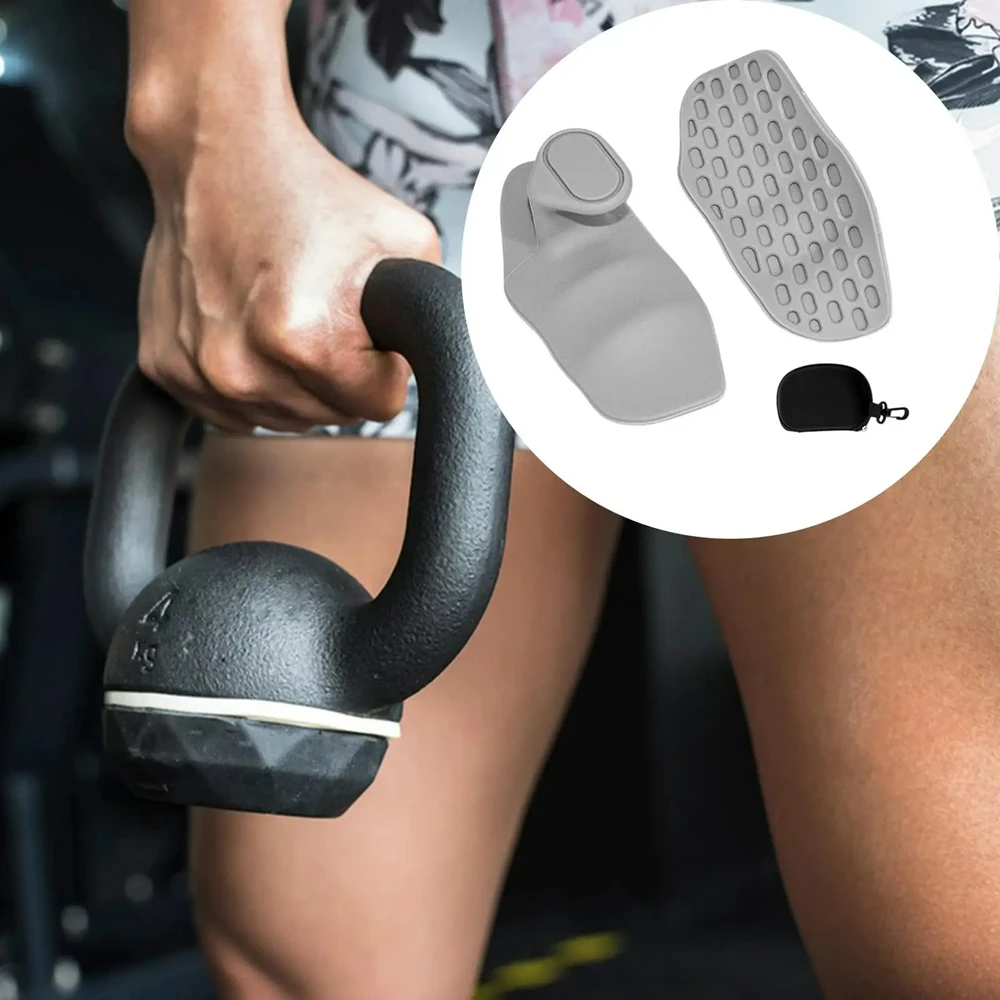 Silicone Palm Protection Fitness Anti-slip Sports Convenient Gloves Gym Horizontal Bar Pull-up Training Palm Protection