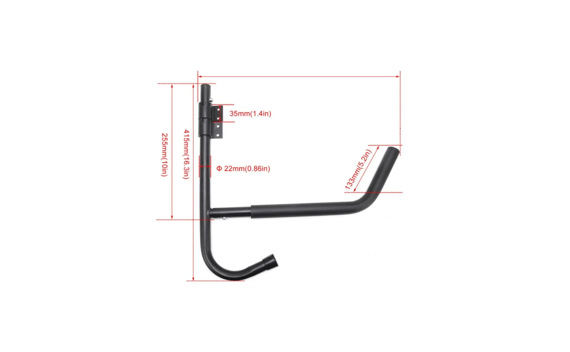 Rotating Kayak Rack Detachable Paddle Boat Wall Hanger Kayak Wall Mount Sturdy Paddle Boat Hanger Scratch Resistant for Garage