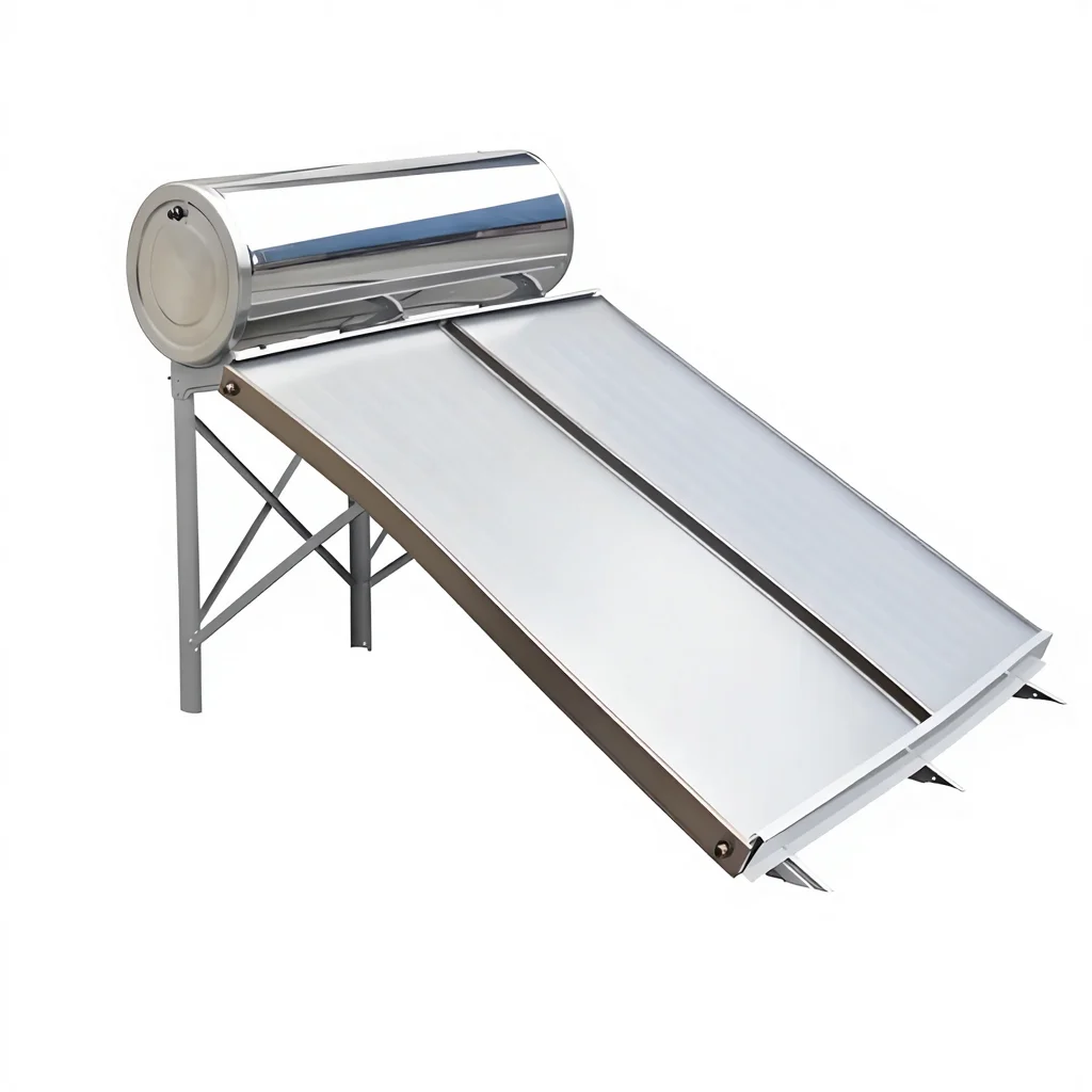 Hot selling independent energy-saving flat panel integrated solar water heater for  use