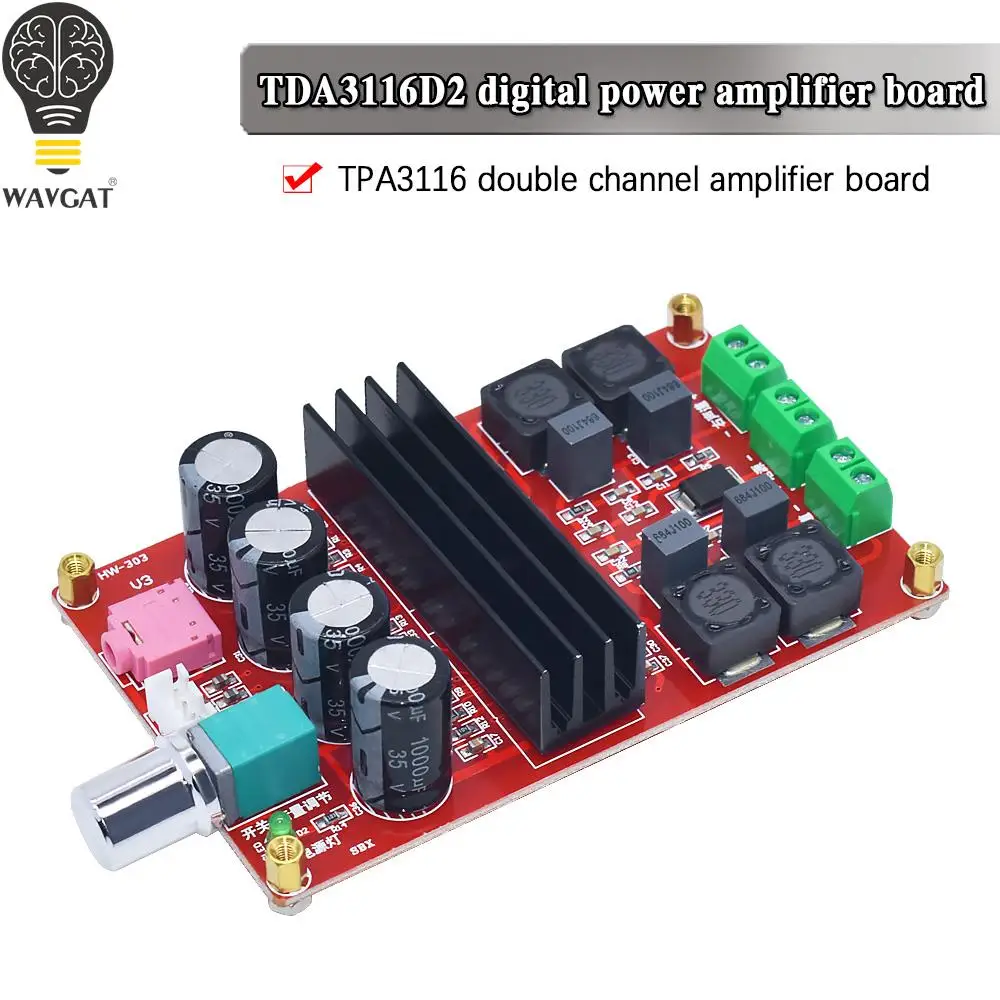 2x100W XH-M190 TPA3116 D2 Dual Channel Digital Audio Amplifier Board: تقييم ونصائح للاستخدام