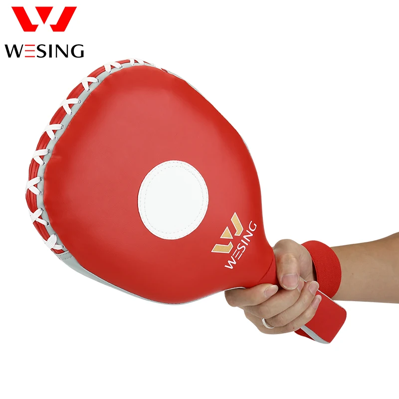 Wesing Training Focus Mitts Kick Boxing Taekwondo Leather Boxing Ping-pong Target