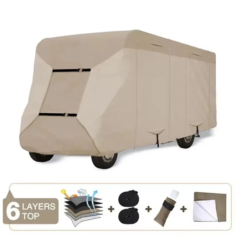 Outdoor Durable Waterproof 160g Non-woven Fabric Waterproof Rv Caravan Covers