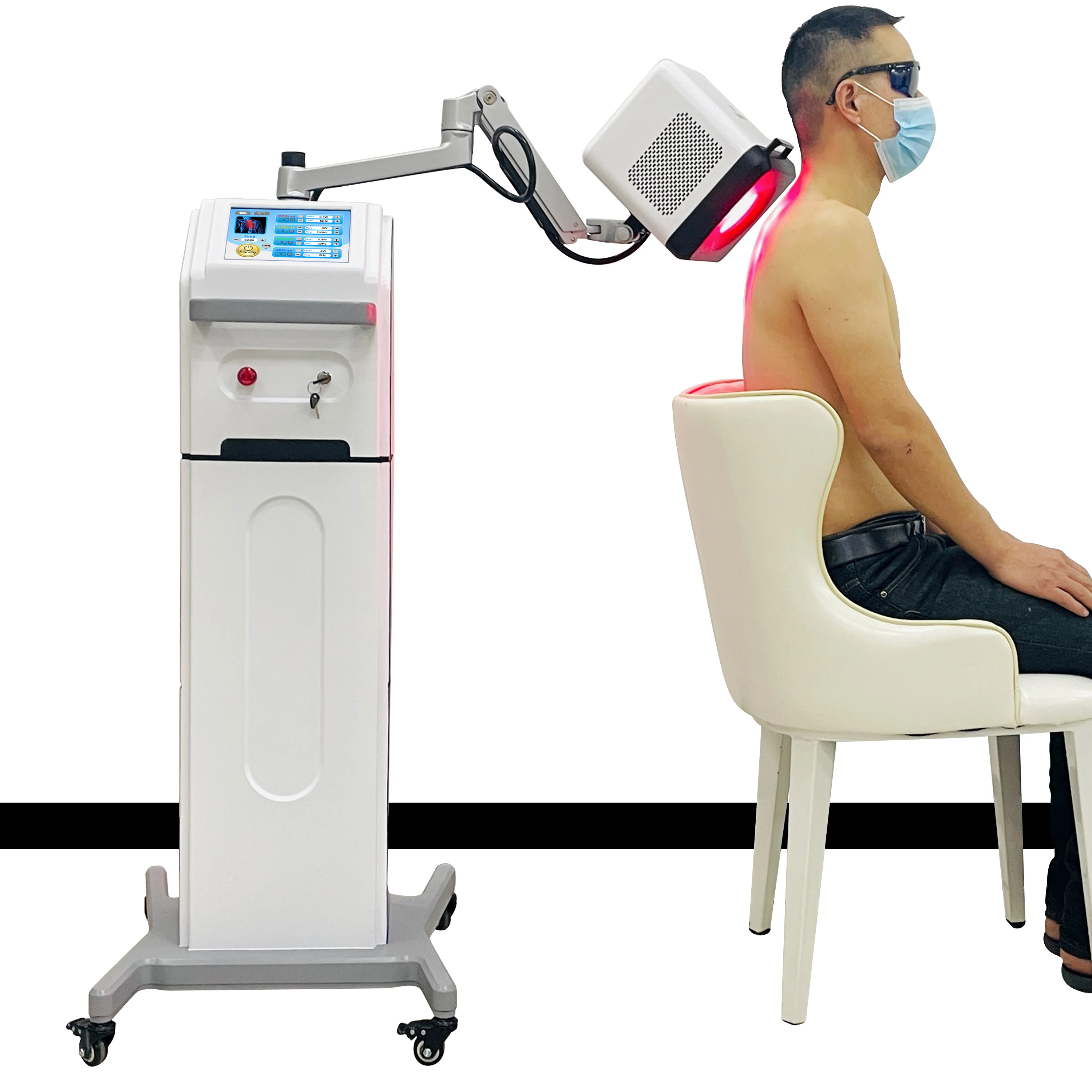 2026 ZJZK Laser Lazer Fotobiomodulazione Red Light Froid Therapy for Herniated Disc Animaux Potncia Lasers Vermelho E Infraverme