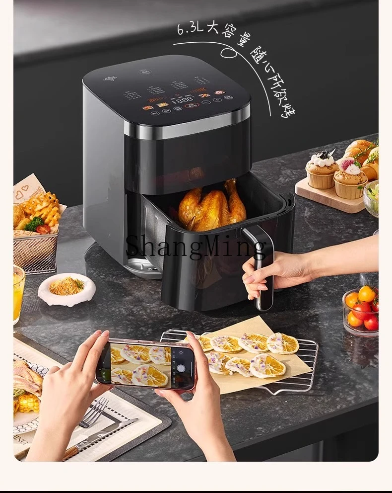 ZYY 家庭用新型遠赤外線ノーティアバービジュアル大容量調理機電気フライヤー