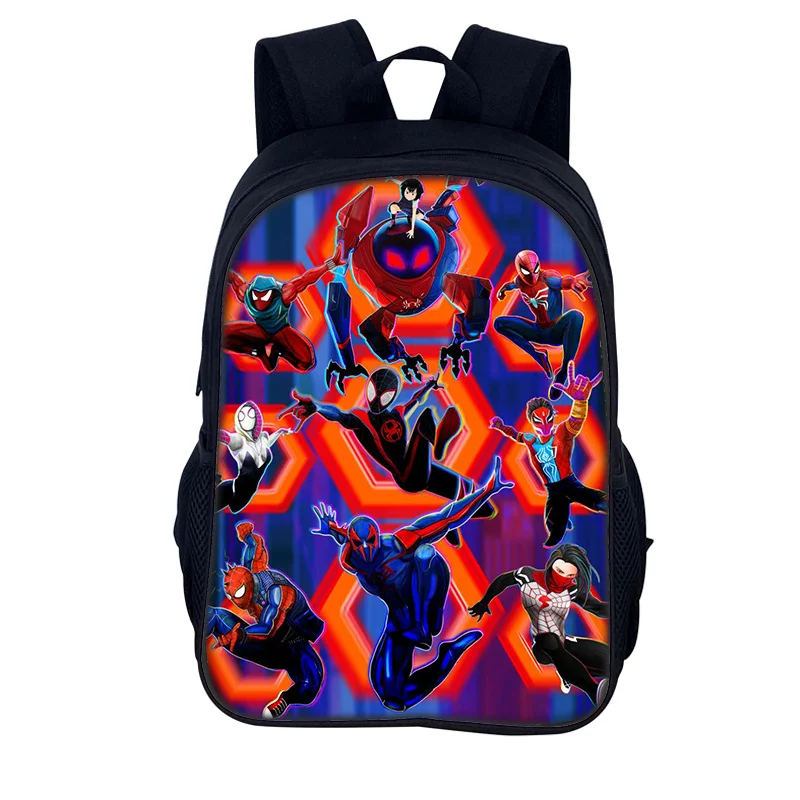 الأفلام الشعبية الرجل العنكبوت حقيبة مدرسية للأطفال سوبر أبطال الكمبيوتر حقيبة الظهر التخييم حقائب الكتب المتينة للأطفال أفضل هدية
