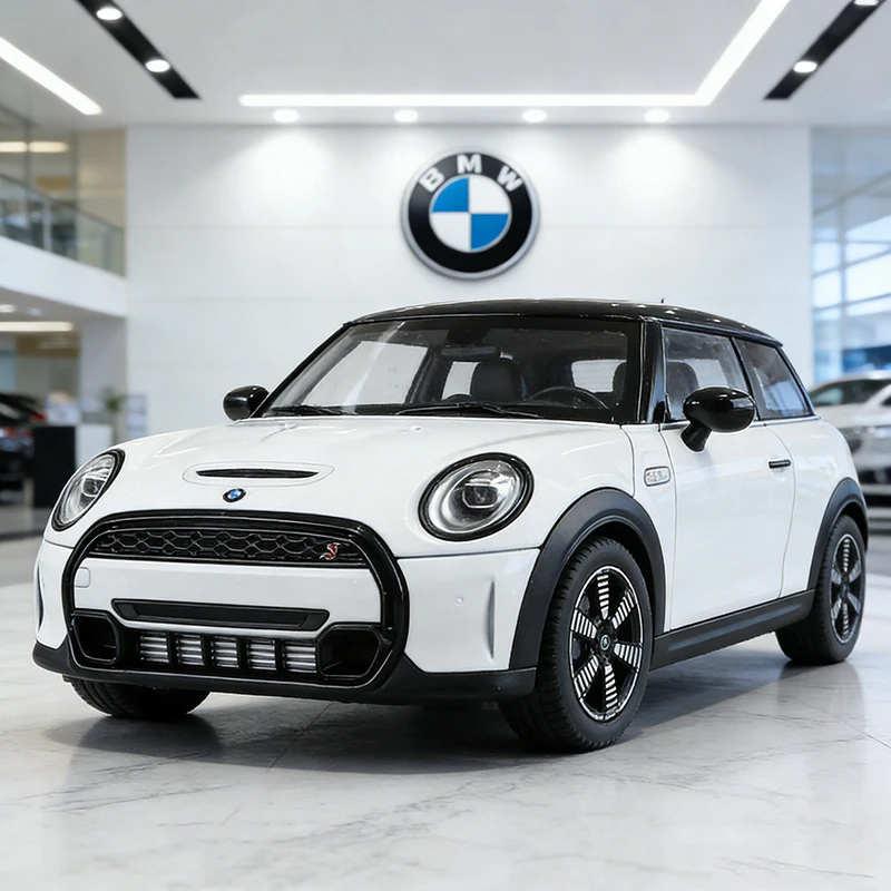 NOVO 1:18 BMW MINI COOPER S Carro de Liga Diecast & Veículos de Brinquedo Modelo de Carro Miniatura para Crianças