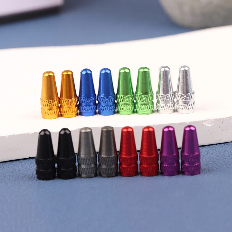 Premium Presta-ventieldoppen 10 stuks - Aluminium stofdichte hoezen voor race- en mountainbikes, corrosiebestendige bandenaccessoires