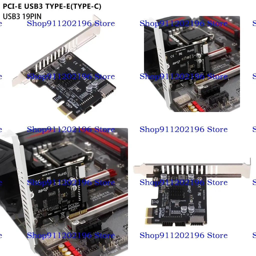 p82a-pci-e-para-usb30-painel-frontal-tipo-e-card-expansao-interna-pci-para-express-x16-para-usb3-19p-tipo-c-frontal