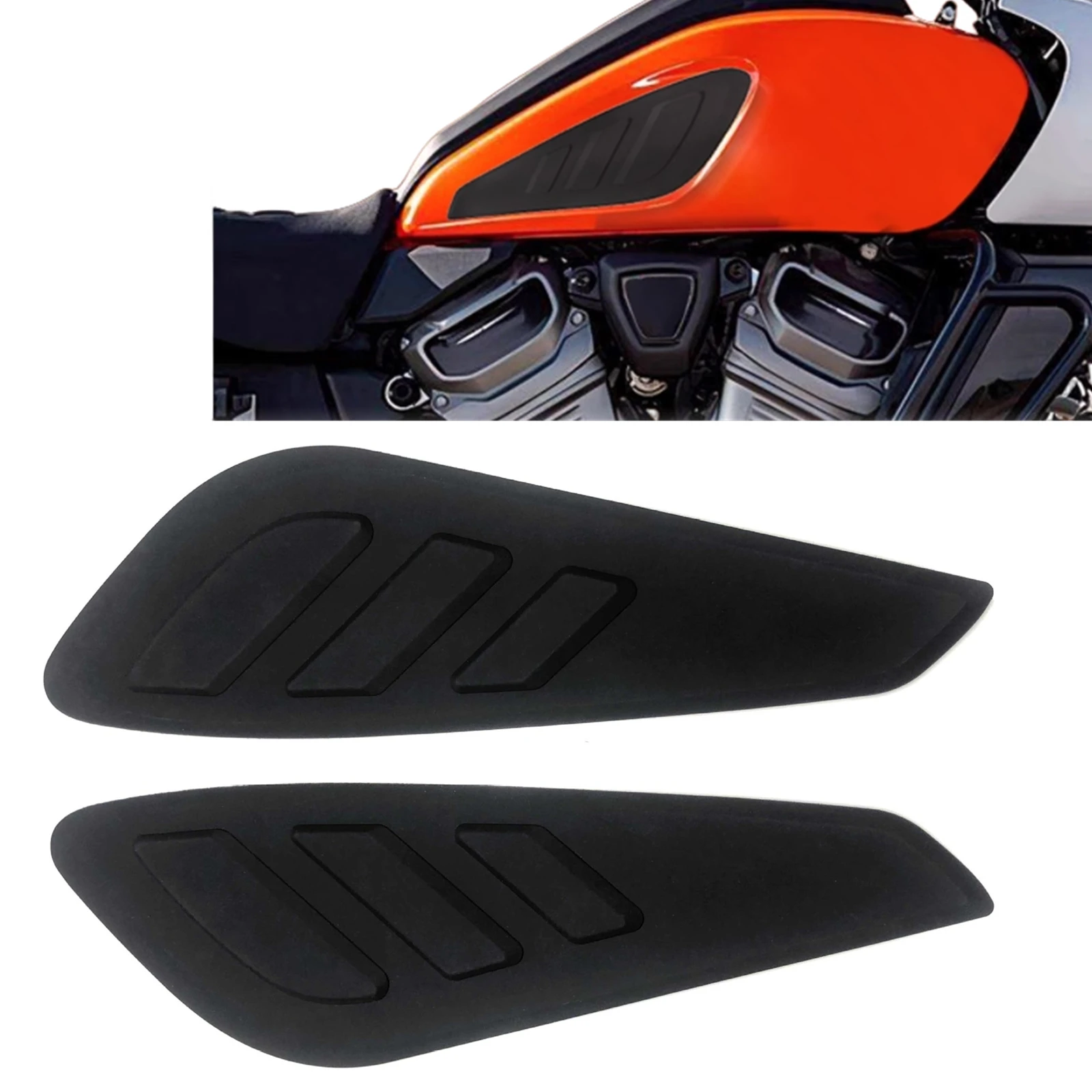 

For Harley Pan America RA1250 /Special RA1250S /Sportster S RH1250S Motorcycle Fuel Tank Side Knee Traction Pads