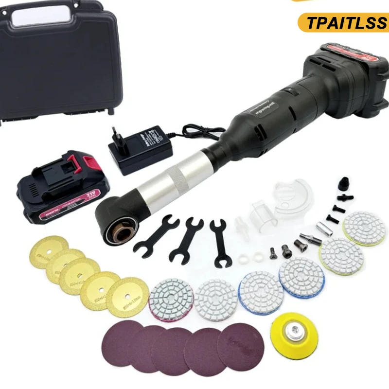 Cordless Right-Angle Grinders for Car Paint Polishing Tile Seam Machine Sanding Versatile Cordless Grinding Polishing Machine