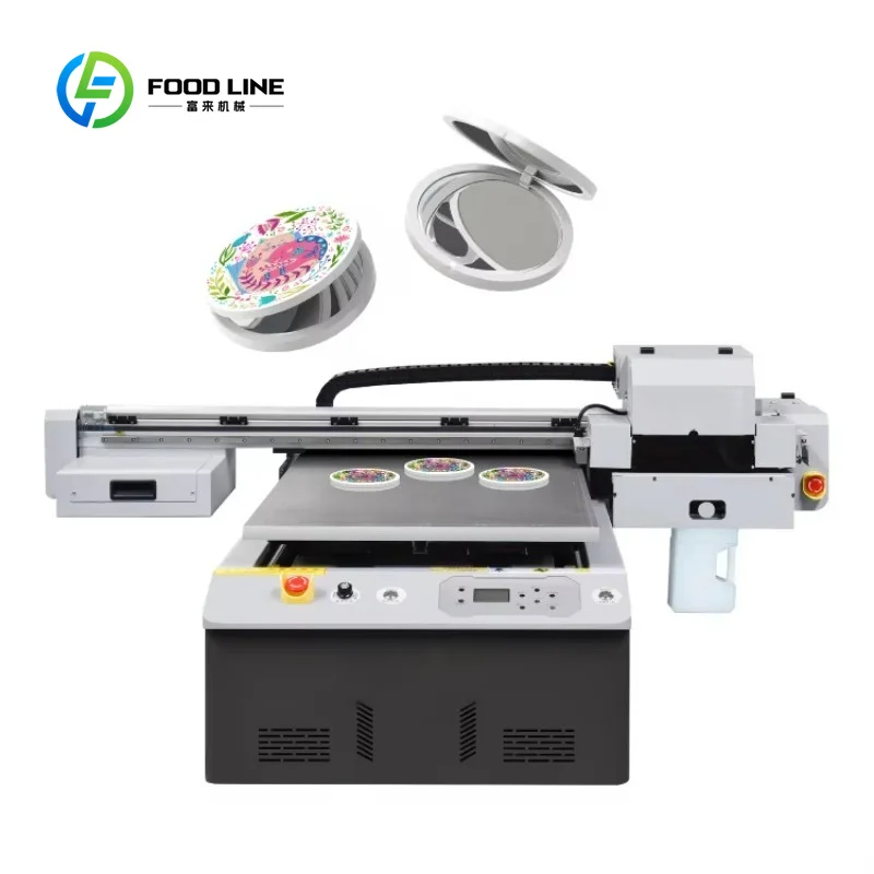 Factory Direct Sale Uv 6090 Flatbed Printer Small Flatbed Printer Uv 6090 A1 A2 A3 Size Digital Printers FL Customized Wholesale