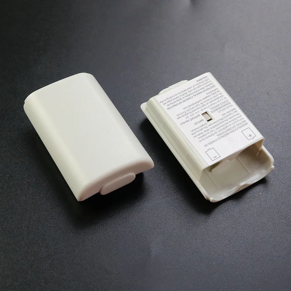 2pcs AA Battery Back Cover For Xbox 360 Wireless Controller Battery Case Cover For Xbox360 Gamepad Joystick Game Accessory