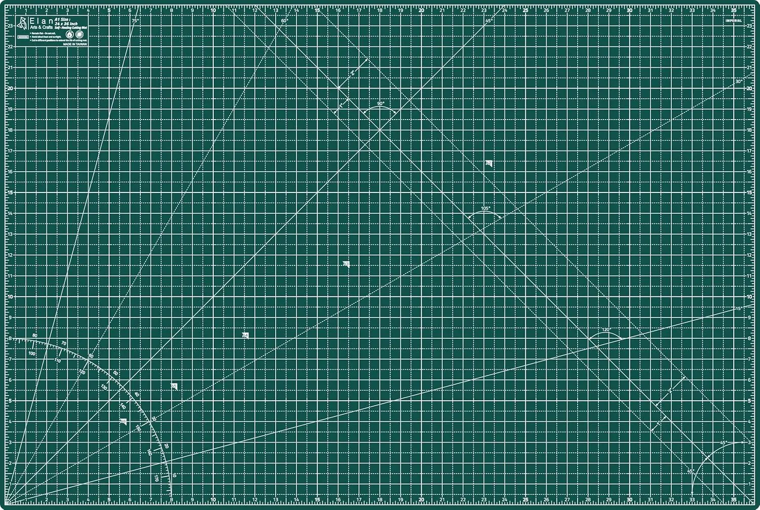 

Большой самовосстанавливающийся коврик для резки 24x36 дюймов, 5-слойная зеленая подложка для хобби и DIY-проектов