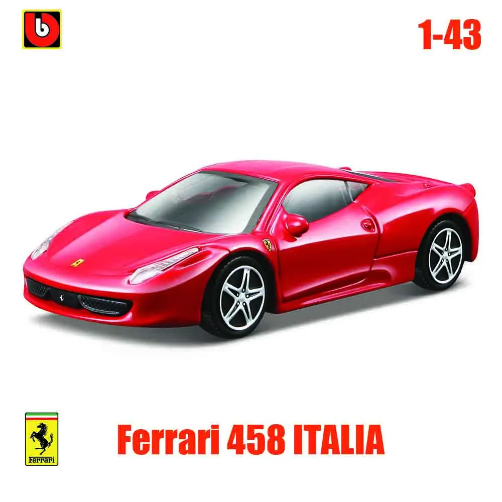 Bburago 1:43 Ferrari Testa  Purosangue MONZA SP2 ROMA 250 Testa Rossa 458 SPECIALE 488 GTB F40 ENZO Toy Die cast car model