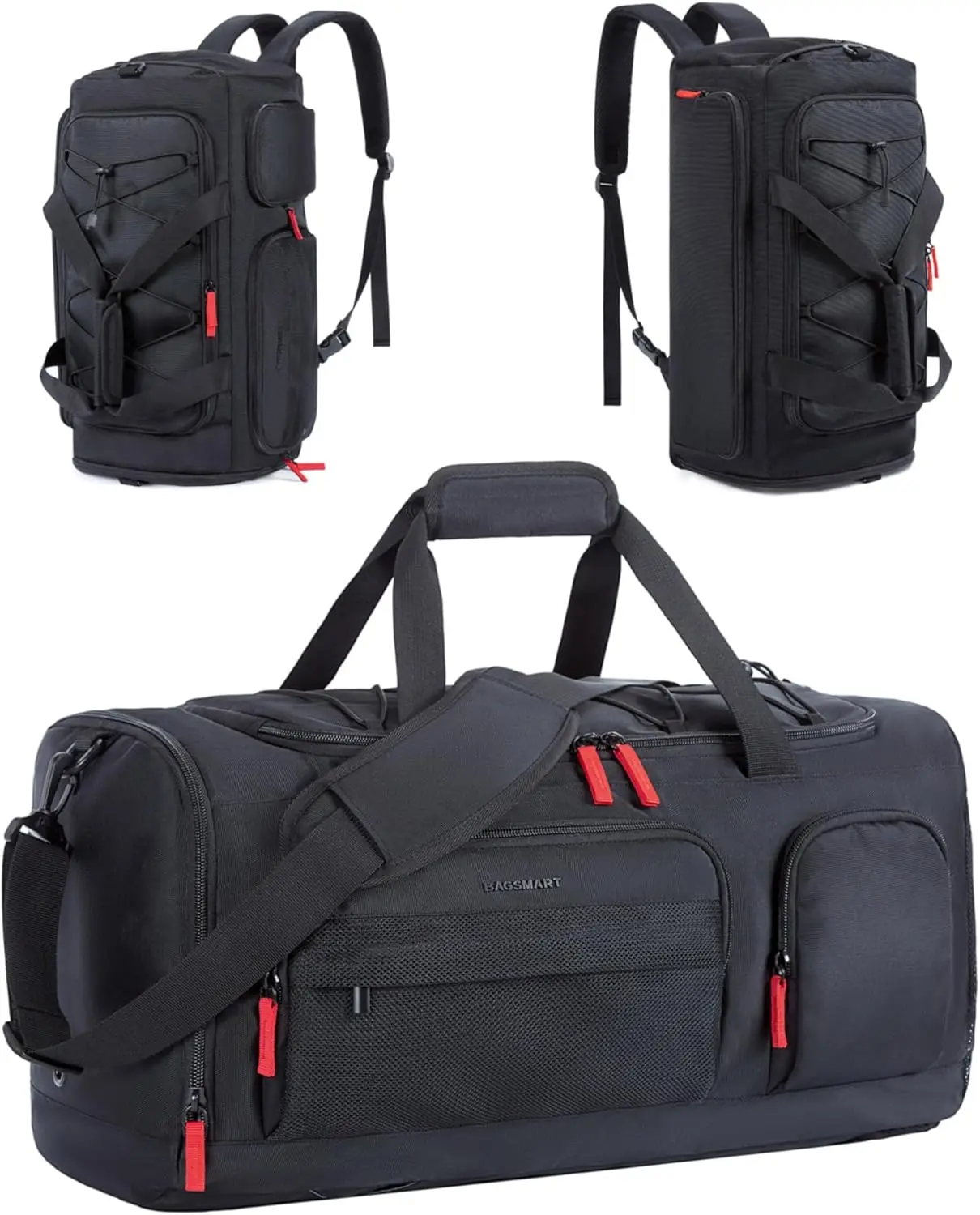 

Водонепроницаемый спортивный рюкзак-сумка с отделениями для обуви и ноутбука для путешествий и спортзала