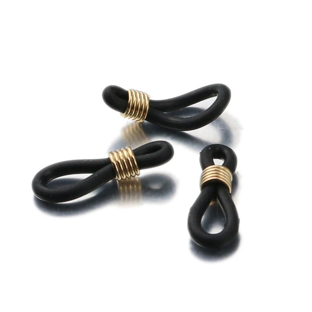 20pcs Adjustable Spring Rubber Ends for Eyeglass Chains