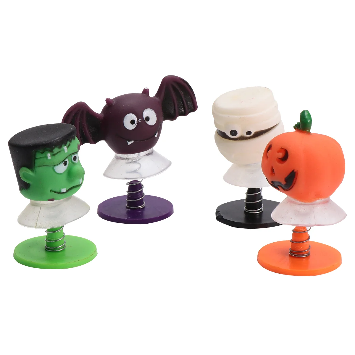 

4 Pcs Halloween Bounce Toy Set for Playing Toys Grimace Style Festival Gift Jump