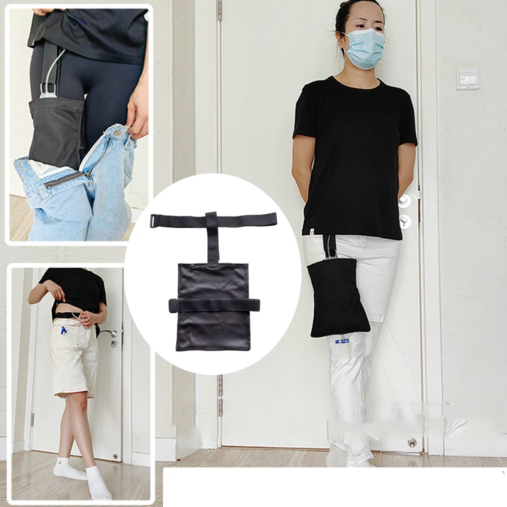 

Держатель сумки для ног мочи с фиксированным катетером, фиксированная сумка для хранения, сумка для дренажа мочи, поясная сумка для сбора стомы с внешним мочевым пузырем