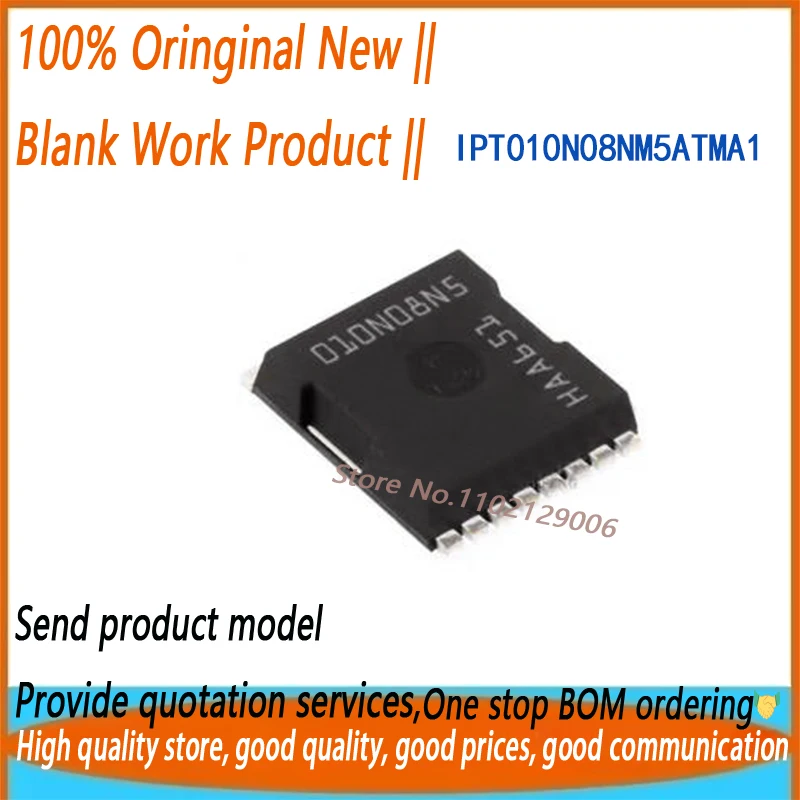 

10 шт. IPT010N08NM5ATMA1 IPT010N08NM5 HSOF-8 Новый оригинал