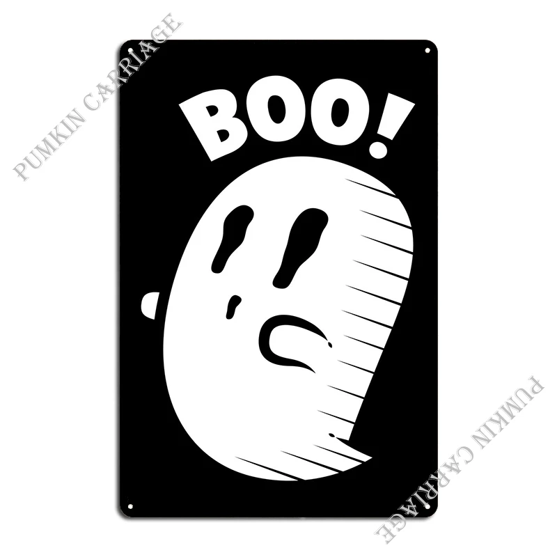 Boo Metal Signs Club Club Wall Mural Club Tin Sign Poster