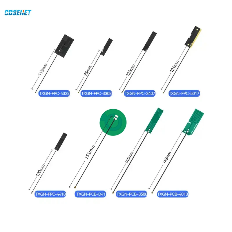 

10pcs/lot 4G PCB Antenna Build-in Antenna Support WCDMA/LET/DTU/4G/5G 826~960 MHz 1710~2170 MHz IPEX Interface