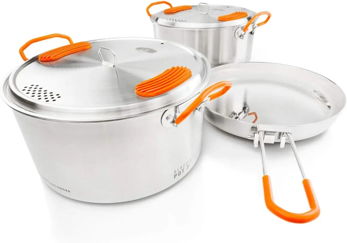 

Outdoors Stainless Steel Base Camper - 3 Pieces